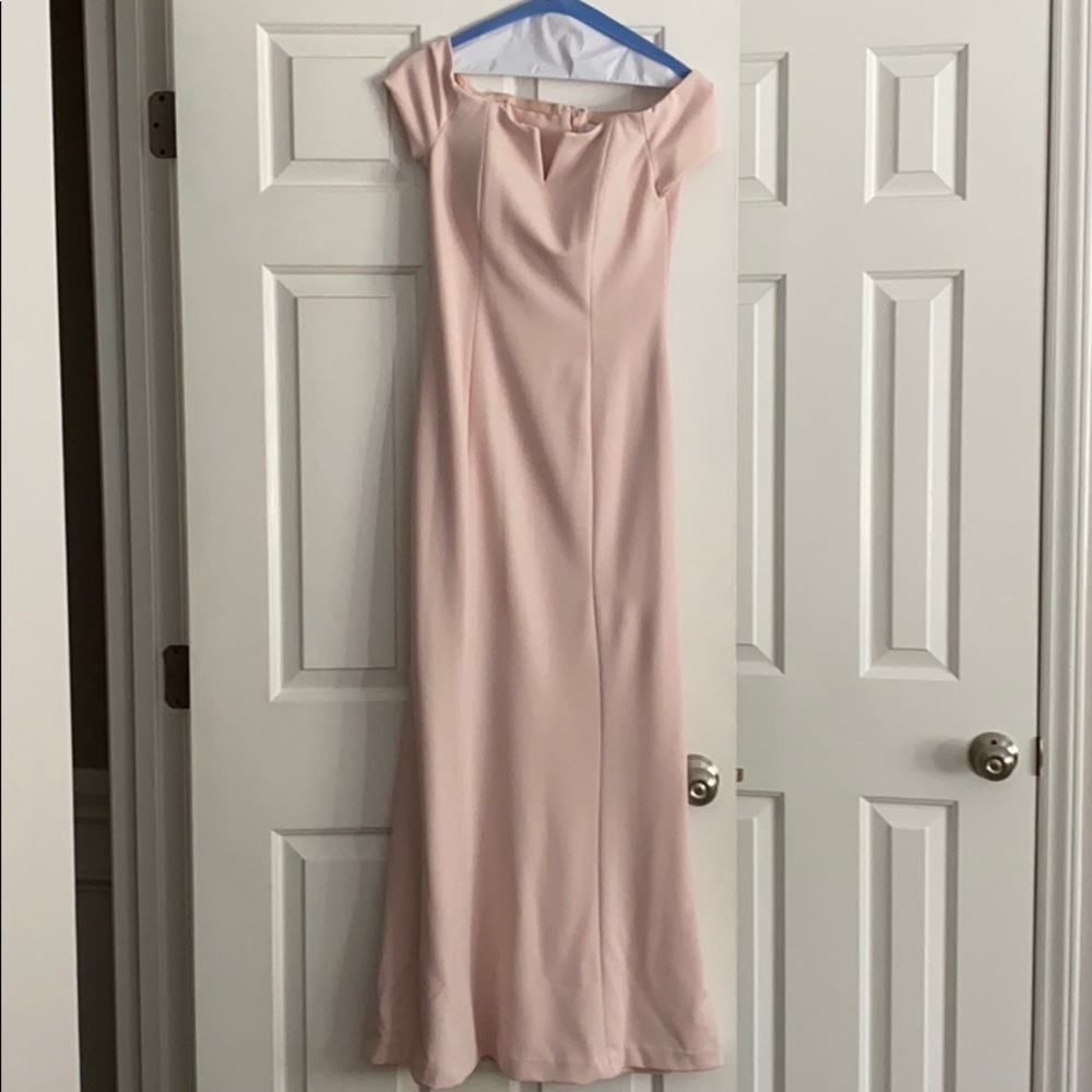 Calvin Klein off ahoulder dress